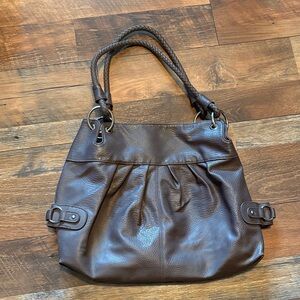 Elegant Brown Shoulder Bag